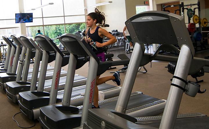 Image of Woman on Treadmill